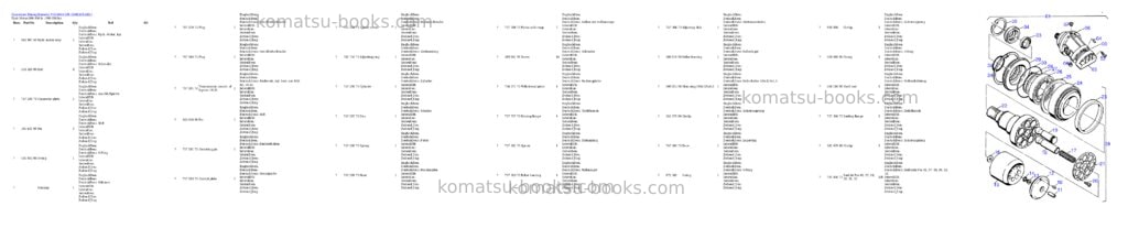 Komatsu pc5500-6 s/n 15081 Parts catalog cover Page 10 Komatsu pc5500-6 s/n 15081 Parts catalog cover Page 10