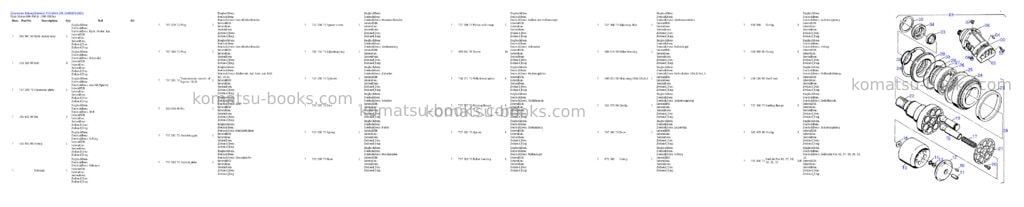 Komatsu pc5500-6 s/n 15083 Parts catalog cover Page 10 Komatsu pc5500-6 s/n 15083 Parts catalog cover Page 10