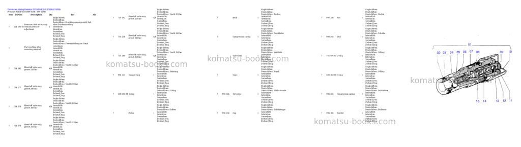 Komatsu pc5500-6e s/n 15084 Parts catalog cover Komatsu pc5500-6e s/n 15084 Parts catalog cover