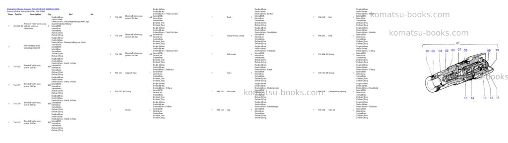 Komatsu pc5500-6e s/n 15089 Parts catalog cover Komatsu pc5500-6e s/n 15089 Parts catalog cover