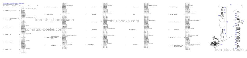 Komatsu pc5500-6e s/n 15089 Parts catalog cover Page 2 Komatsu pc5500-6e s/n 15089 Parts catalog cover Page 2