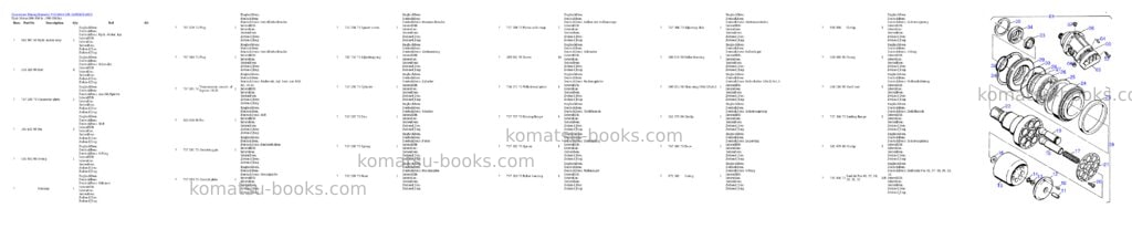 Komatsu pc5500-6 s/n 15093 Parts catalog cover Page 10 Komatsu pc5500-6 s/n 15093 Parts catalog cover Page 10