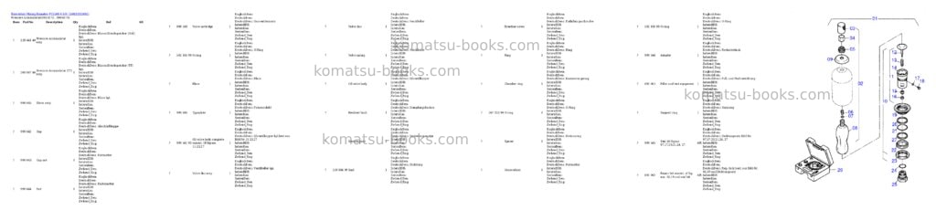 Komatsu pc5500-6 s/n 15093 Parts catalog cover Page 4 Komatsu pc5500-6 s/n 15093 Parts catalog cover Page 4