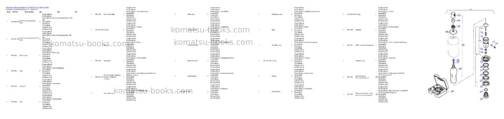 Komatsu pc5500-6e s/n 15094 Parts catalog cover Page 2 Komatsu pc5500-6e s/n 15094 Parts catalog cover Page 2