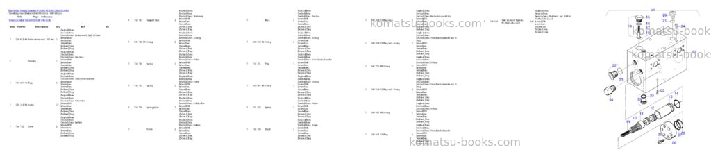 Komatsu pc5500-6e s/n 15094 Parts catalog cover Page 6 Komatsu pc5500-6e s/n 15094 Parts catalog cover Page 6
