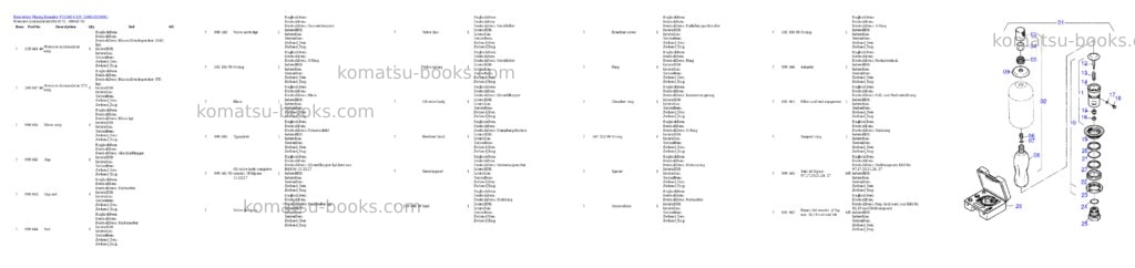 Komatsu pc5500-6 s/n 15095 Parts catalog cover Page 4 Komatsu pc5500-6 s/n 15095 Parts catalog cover Page 4