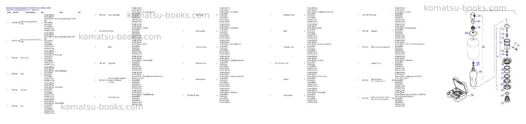 Komatsu pc5500-6e s/n 15096 Parts catalog cover Page 2 Komatsu pc5500-6e s/n 15096 Parts catalog cover Page 2