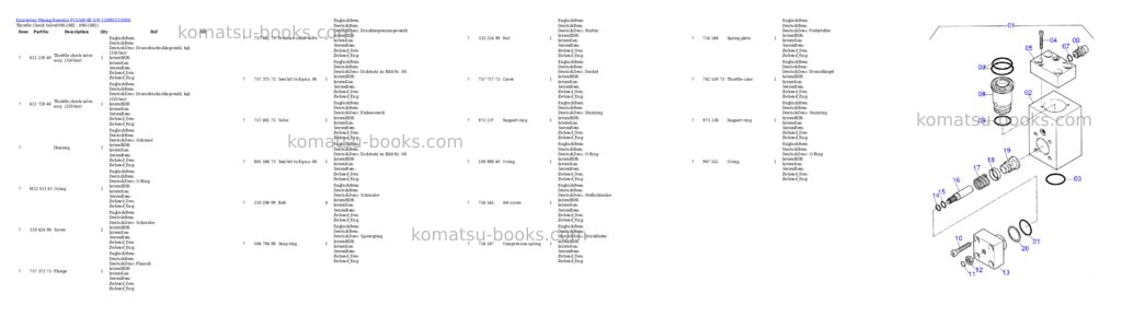 Komatsu pc5500-6e s/n 15098 Parts catalog cover Komatsu pc5500-6e s/n 15098 Parts catalog cover