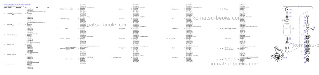 Komatsu pc5500-6 s/n 15106 Parts catalog cover Page 4 Komatsu pc5500-6 s/n 15106 Parts catalog cover Page 4
