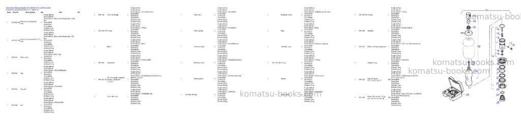 Komatsu pc5500-6e s/n 15108 Parts catalog cover Page 2
