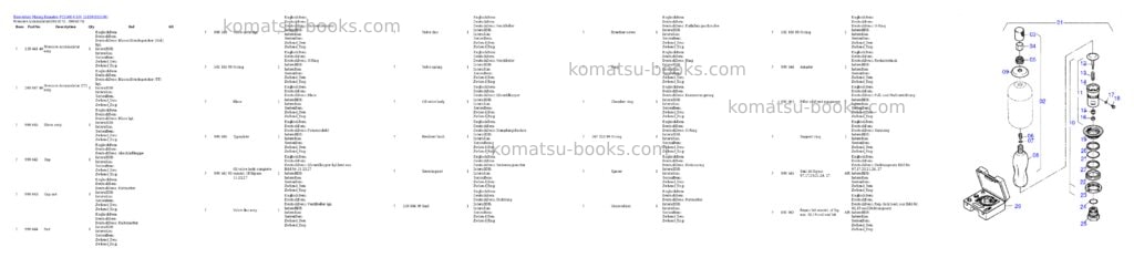 Komatsu pc5500-6 s/n 15109 Parts catalog cover Page 4 Komatsu pc5500-6 s/n 15109 Parts catalog cover Page 4