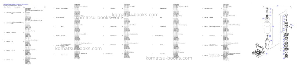 Komatsu pc5500-6 s/n 15111 Parts catalog cover Page 4 Komatsu pc5500-6 s/n 15111 Parts catalog cover Page 4