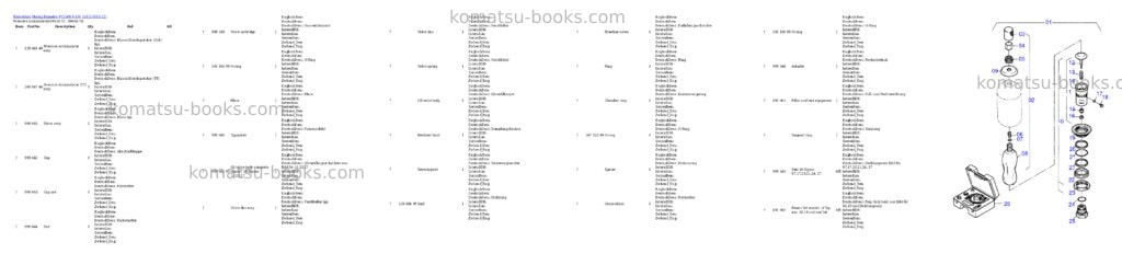 Komatsu pc5500-6 s/n 15112 Parts catalog cover Page 4 Komatsu pc5500-6 s/n 15112 Parts catalog cover Page 4