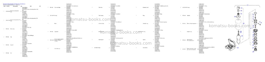 Komatsu pc5500-6 s/n 15113 Parts catalog cover Page 4 Komatsu pc5500-6 s/n 15113 Parts catalog cover Page 4