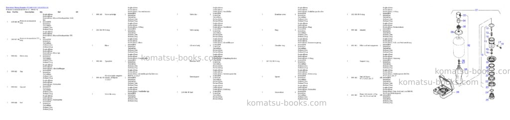 Komatsu pc5500-6 s/n 15114 Parts catalog cover Page 4 Komatsu pc5500-6 s/n 15114 Parts catalog cover Page 4
