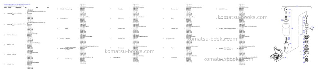 Komatsu pc5500-6 s/n 15117 Parts catalog cover Page 4 Komatsu pc5500-6 s/n 15117 Parts catalog cover Page 4