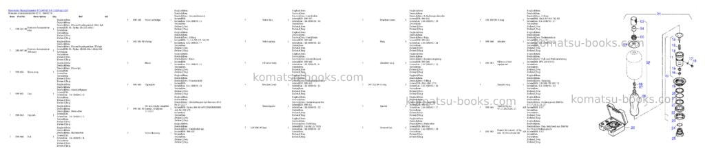 Komatsu pc5500-6e s/n 15120 Parts catalog cover Page 2 Komatsu pc5500-6e s/n 15120 Parts catalog cover Page 2