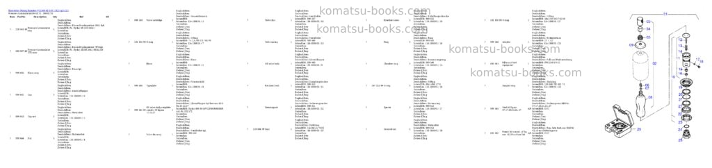 Komatsu pc5500-6e s/n 15121 Parts catalog cover Page 2 Komatsu pc5500-6e s/n 15121 Parts catalog cover Page 2