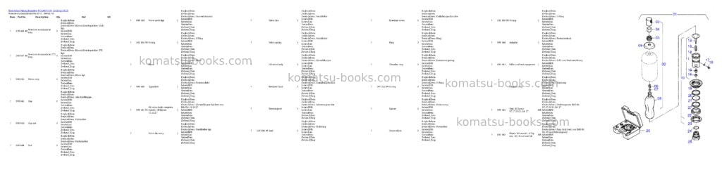 Komatsu pc5500-6 s/n 15123 Parts catalog cover Page 4 Komatsu pc5500-6 s/n 15123 Parts catalog cover Page 4