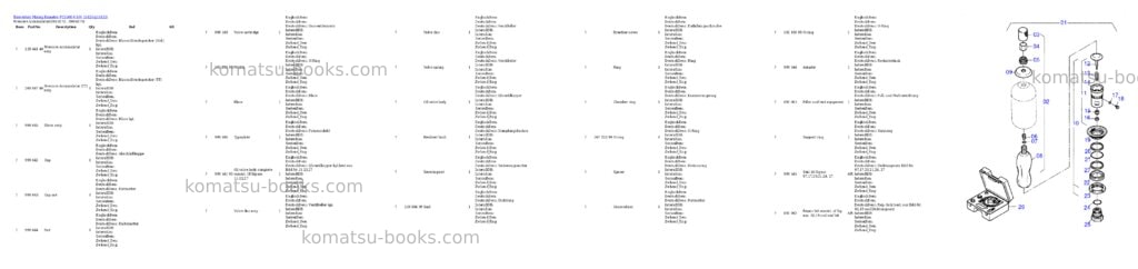 Komatsu pc5500-6 s/n 15125 Parts catalog cover Page 4 Komatsu pc5500-6 s/n 15125 Parts catalog cover Page 4