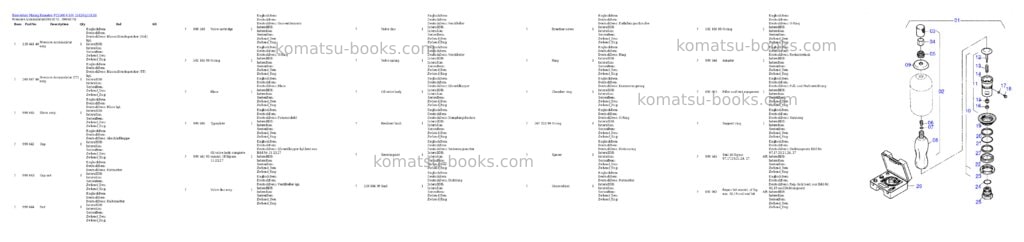 Komatsu pc5500-6 s/n 15126 Parts catalog cover Page 2 Komatsu pc5500-6 s/n 15126 Parts catalog cover Page 2