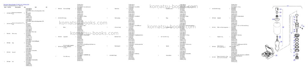 Komatsu pc5500-6 s/n 15128 Parts catalog cover Page 4 Komatsu pc5500-6 s/n 15128 Parts catalog cover Page 4
