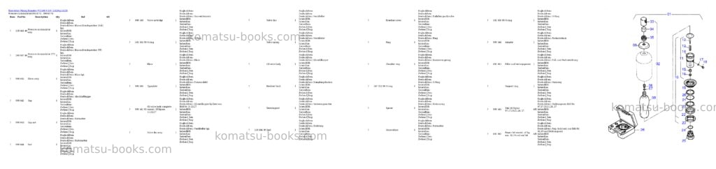 Komatsu pc5500-6 s/n 15129 Parts catalog cover Page 4 Komatsu pc5500-6 s/n 15129 Parts catalog cover Page 4