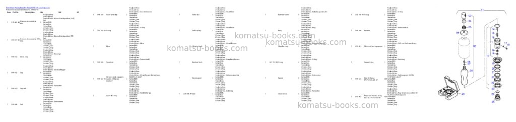 Komatsu pc5500-6e s/n 15131 Parts catalog cover Page 4 Komatsu pc5500-6e s/n 15131 Parts catalog cover Page 4