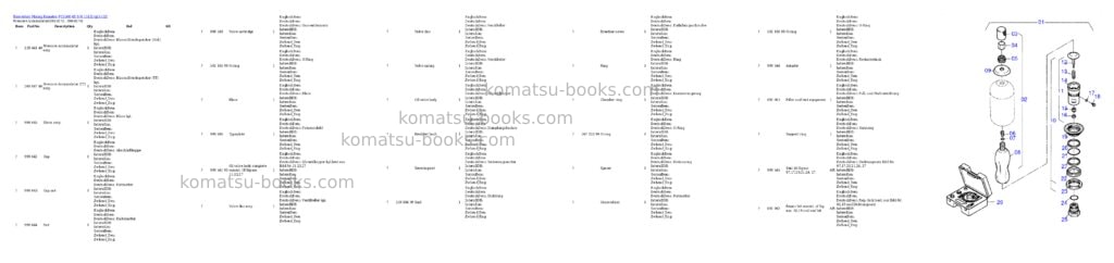 Komatsu pc5500-6e s/n 15132 Parts catalog cover Page 2