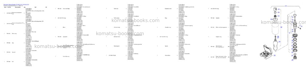 Komatsu pc5500-6 s/n 15133 Parts catalog cover Page 4 Komatsu pc5500-6 s/n 15133 Parts catalog cover Page 4