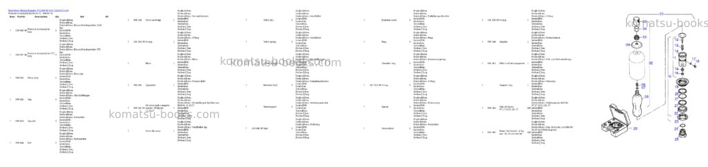 Komatsu pc5500-6e s/n 15134 Parts catalog cover Page 2 Komatsu pc5500-6e s/n 15134 Parts catalog cover Page 2