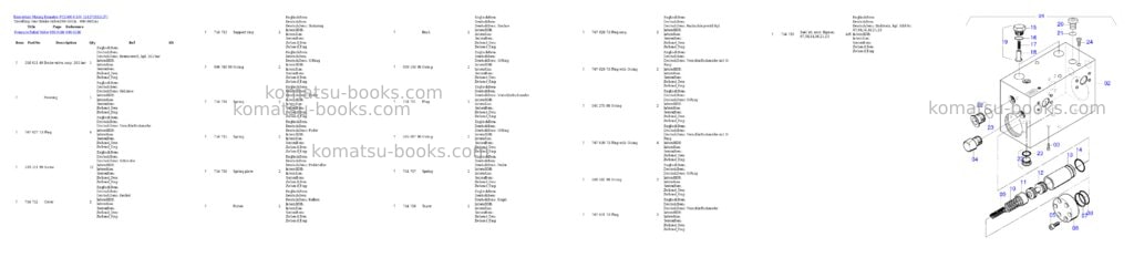 Komatsu pc5500-6 s/n 15137 Parts catalog cover Page 7 Komatsu pc5500-6 s/n 15137 Parts catalog cover Page 7