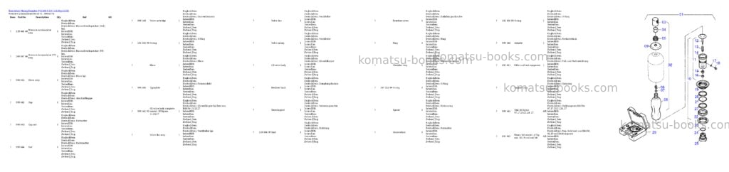 Komatsu pc5500-6 s/n 15138 Parts catalog cover Page 3 Komatsu pc5500-6 s/n 15138 Parts catalog cover Page 3