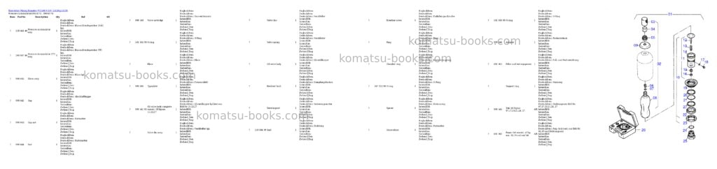 Komatsu pc5500-6 s/n 15139 Parts catalog cover Page 4 Komatsu pc5500-6 s/n 15139 Parts catalog cover Page 4