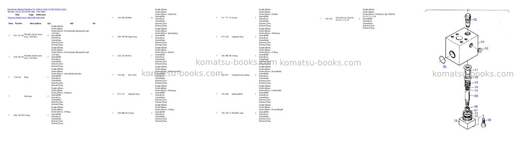 Komatsu pc 5500-6 15141 01.08.2014 Parts catalog cover Page 10