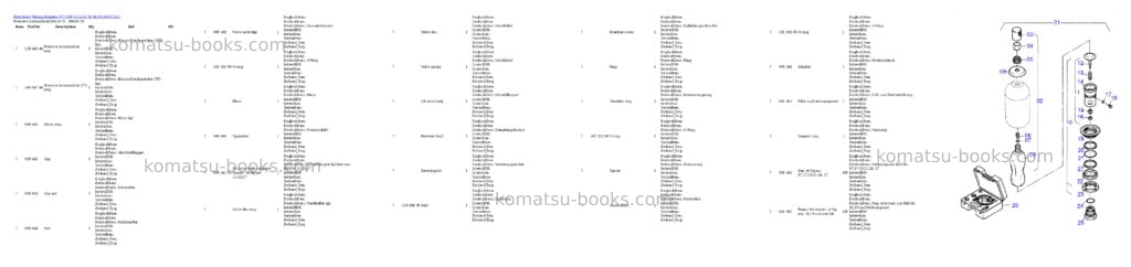 Komatsu pc 5500-6 15141 01.08.2014 Parts catalog cover Page 4