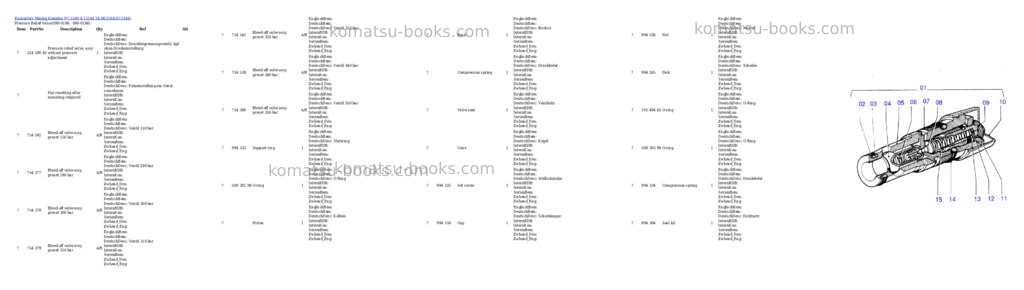 Komatsu pc 5500-6 15144 24.06.2014 Parts catalog cover Page 3 Komatsu pc 5500-6 15144 24.06.2014 Parts catalog cover Page 3