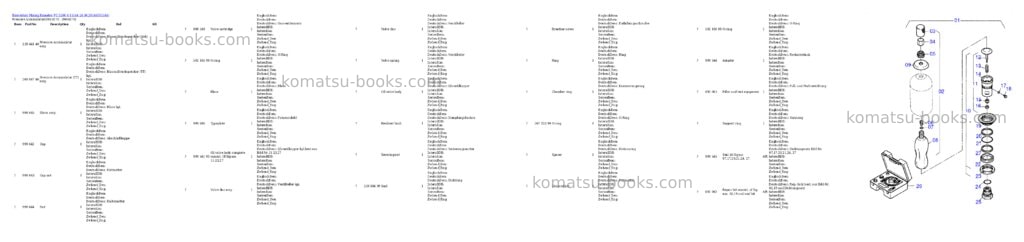 Komatsu pc 5500-6 15144 24.06.2014 Parts catalog cover Page 4 Komatsu pc 5500-6 15144 24.06.2014 Parts catalog cover Page 4
