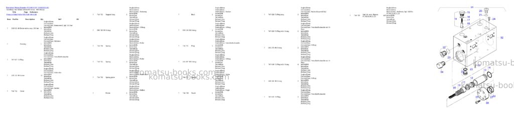 Komatsu pc5500-6 s/n 15148 Parts catalog cover Page 7 Komatsu pc5500-6 s/n 15148 Parts catalog cover Page 7