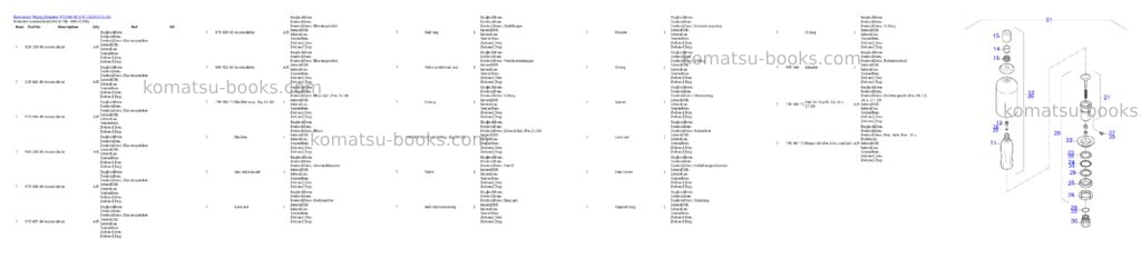 Komatsu pc5500-6e s/n 15156 Parts catalog cover Komatsu pc5500-6e s/n 15156 Parts catalog cover