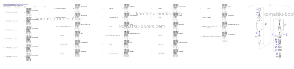 Komatsu pc5500-6 s/n 15157 Parts catalog cover Page 3 Komatsu pc5500-6 s/n 15157 Parts catalog cover Page 3