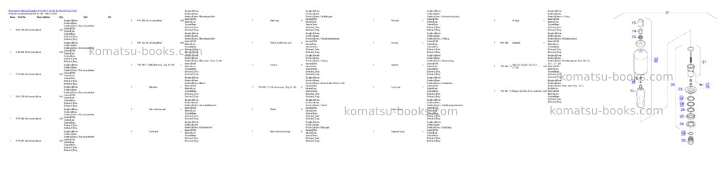 Komatsu pc5500-6 15159 12.06.2017 Parts catalog cover Page 3