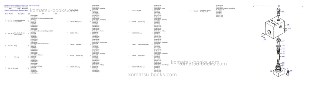 Komatsu pc5500-6 15159 12.06.2017 Parts catalog cover Page 8