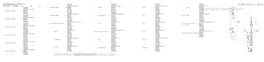 Komatsu pc5500-6 s/n 15160 Parts catalog cover Page 3 Komatsu pc5500-6 s/n 15160 Parts catalog cover Page 3