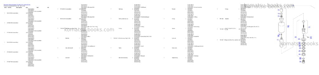 Komatsu pc5500-6 s/n 15162 Parts catalog cover Page 3 Komatsu pc5500-6 s/n 15162 Parts catalog cover Page 3