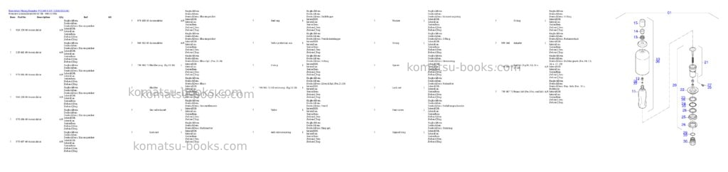 Komatsu pc5500-6 s/n 15164 Parts catalog cover Page 3 Komatsu pc5500-6 s/n 15164 Parts catalog cover Page 3