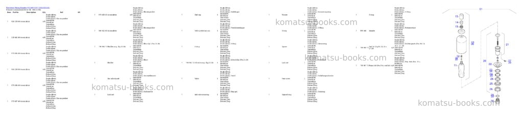 Komatsu pc5500-6 s/n 15165 Parts catalog cover Page 3 Komatsu pc5500-6 s/n 15165 Parts catalog cover Page 3