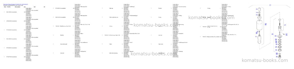 Komatsu pc5500-6 s/n 15167 Parts catalog cover Page 3 Komatsu pc5500-6 s/n 15167 Parts catalog cover Page 3