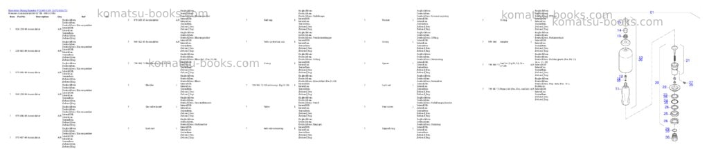 Komatsu PC5500-6 S/N 15172 Parts catalog cover Page 3 Komatsu PC5500-6 S/N 15172 Parts catalog cover Page 3