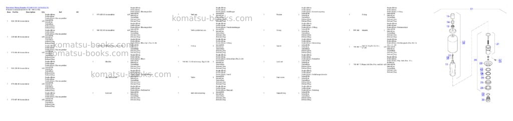 Komatsu PC5500-6 S/N 15174 Parts catalog cover Page 3 Komatsu PC5500-6 S/N 15174 Parts catalog cover Page 3